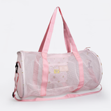 Meshie Duffel Bag | Mixed Colours Pink - Nova Blush Utility Shopper Bag by Thandana