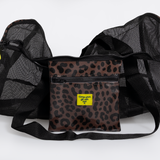 Meshie Duffel Bag | Mixed Colours Utility Shopper Bag by Thandana