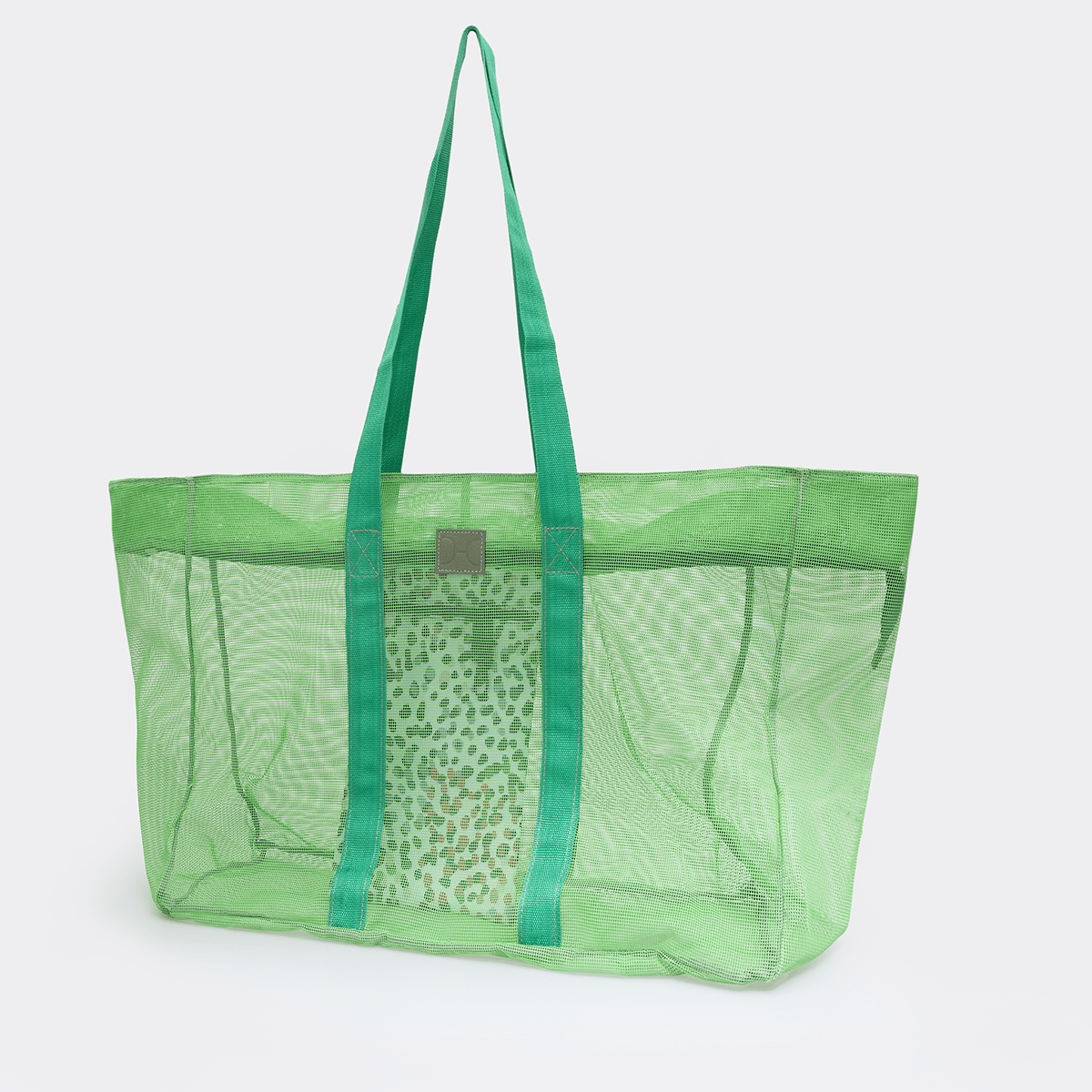Meshie Jumbo Beach Bag | Apple Utility Shopper Bag by Thandana