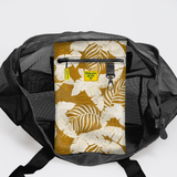 Meshie Jumbo Beach Bag | Black Fauna - Earth Utility Shopper Bag by Thandana