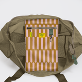 Meshie Large Beach Bag | Olive Indie - Sunset Utility Shopper Bag by Thandana