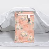 Meshie Large Beach Bag | White Crazy Daisy - Blush Utility Shopper Bag by Thandana
