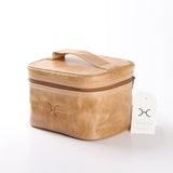 Mini Decker Cooler Bag | Genuine Leather | Corporate Hazelnut Leather Double Decker Cooler Bag by Thandana