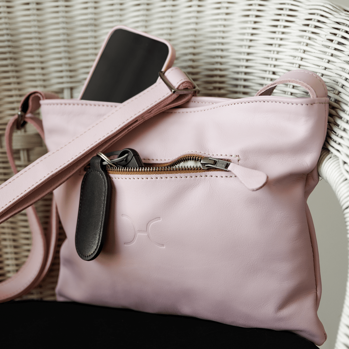 Mini Messenger Handbag | Genuine Leather Handbag by Thandana