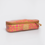Mod Case Large | Laminated Fabric Cheetah - Preppy Vanity Fabric by Thandana