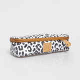 Mod Case Large | Laminated Fabric Cheetah - White Vanity Fabric by Thandana