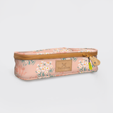 Mod Case Large | Laminated Fabric Crazy Daisy - Blush Vanity Fabric by Thandana