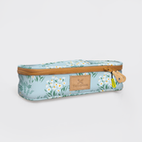 Mod Case Large | Laminated Fabric Crazy Daisy - Sage Vanity Fabric by Thandana