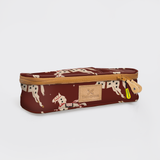 Mod Case Large | Laminated Fabric Midnight Pony - Cherry Vanity Fabric by Thandana