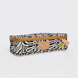 Mod Case Large | Laminated Fabric Nomad Stripe - Pitch Vanity Fabric by Thandana
