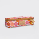 Mod Case Large | Laminated Fabric Smiley - Blush Vanity Fabric by Thandana