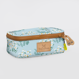 Mod Case Medium | Laminated Fabric Crazy Daisy - Sage Vanity Fabric by Thandana