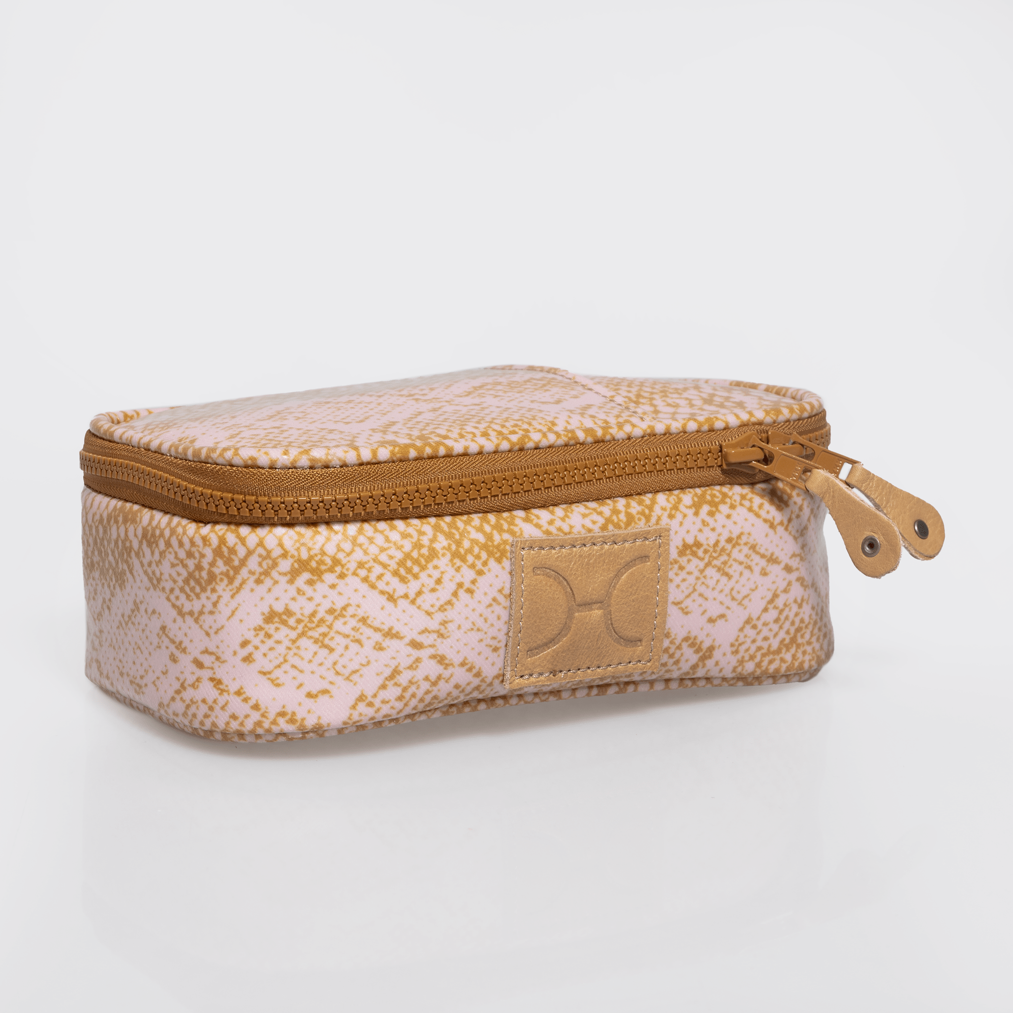 Mod Case Medium | Laminated Fabric Python - Bloom Vanity Fabric by Thandana