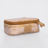 Mod Case Medium | Laminated Fabric Python - Bloom Vanity Fabric by Thandana