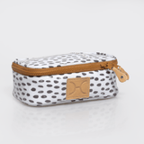 Mod Case Medium | Laminated Fabric Seeds - White Vanity Fabric by Thandana