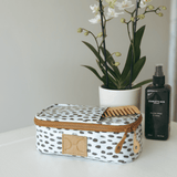 Mod Case Medium | Laminated Fabric Vanity Fabric by Thandana