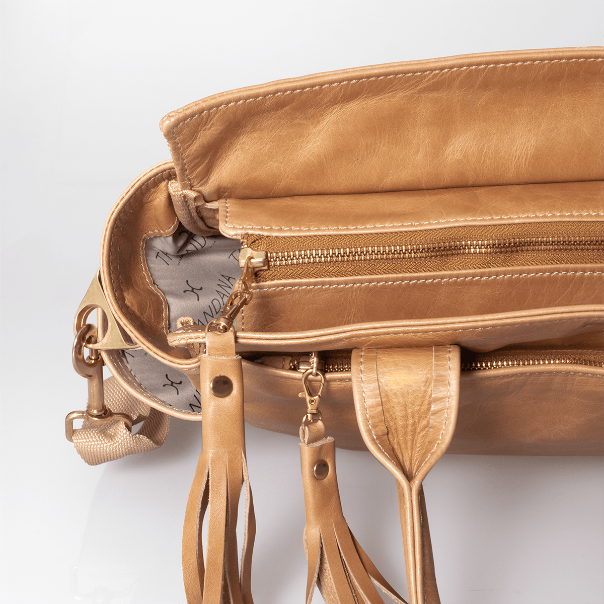 Noa Baby Changing Bag | Genuine Leather Nappy Bag by Thandana