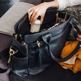 Noa Baby Changing Bag | Genuine Leather Nappy Bag by Thandana