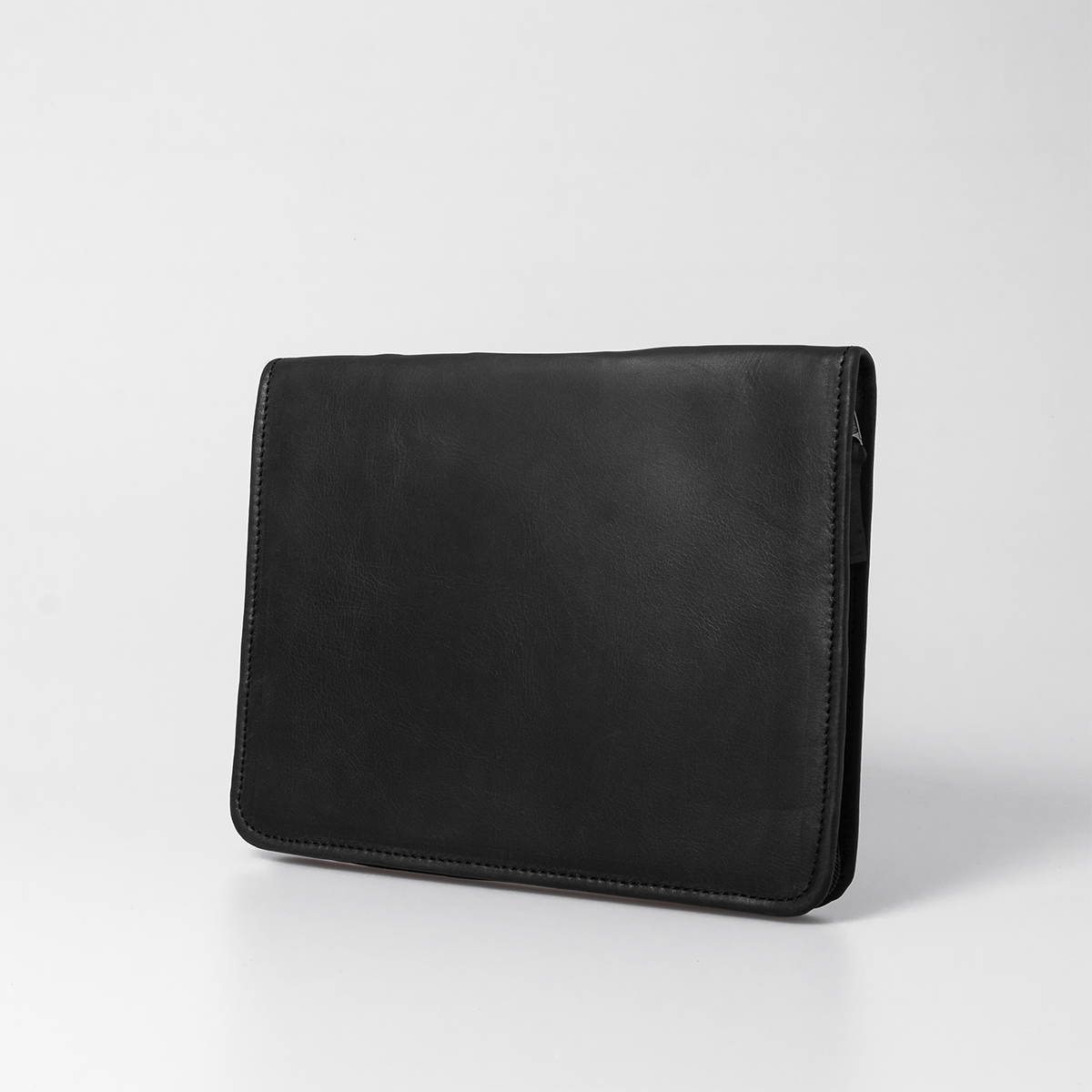 Notebook Hardcover Leather | Corporate Black Leather Notebook Cover by Thandana