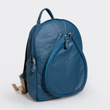 Padel Leather Backpack | Corporate Aqua Leather Padel Backpack Leather by Thandana