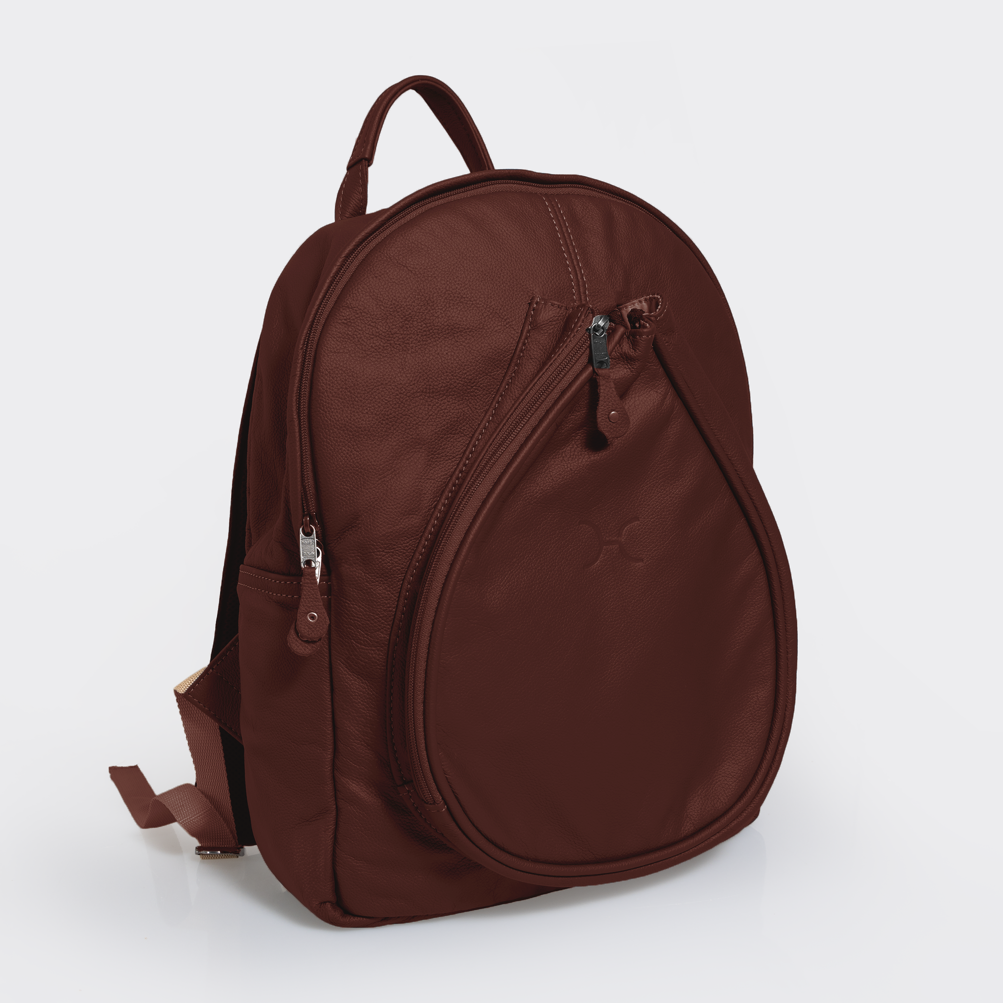 Padel Leather Backpack | Corporate Tobac Leather Padel Backpack Leather by Thandana