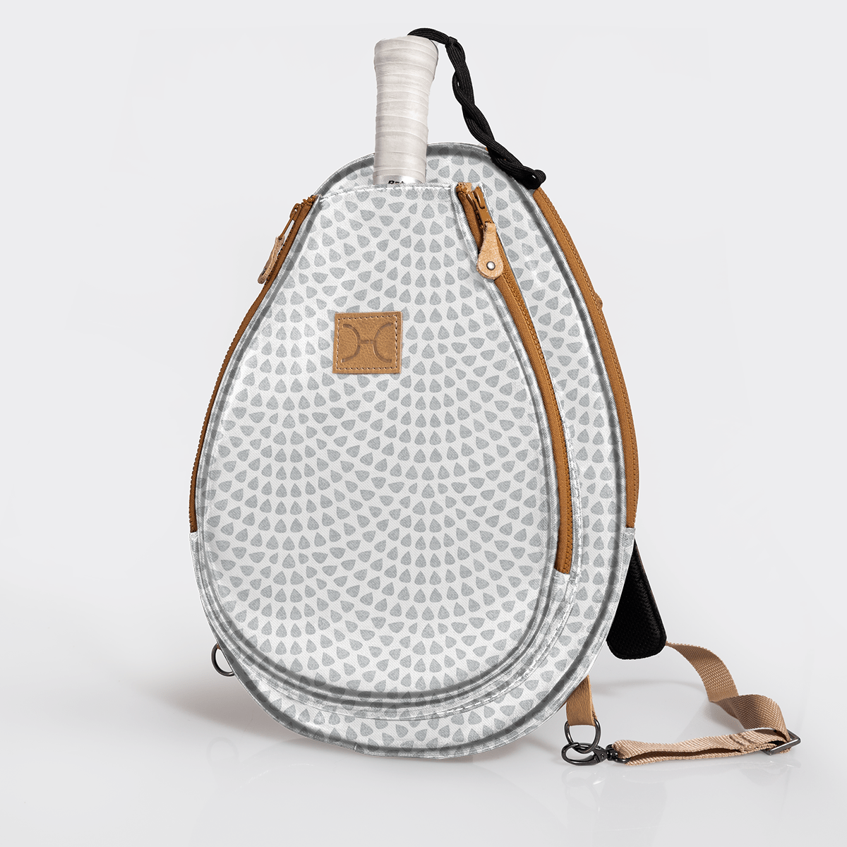 Padel & Tennis Sleeve | Laminated Fabric Scale Away with me - Moonstruck Kids Backpack by Thandana