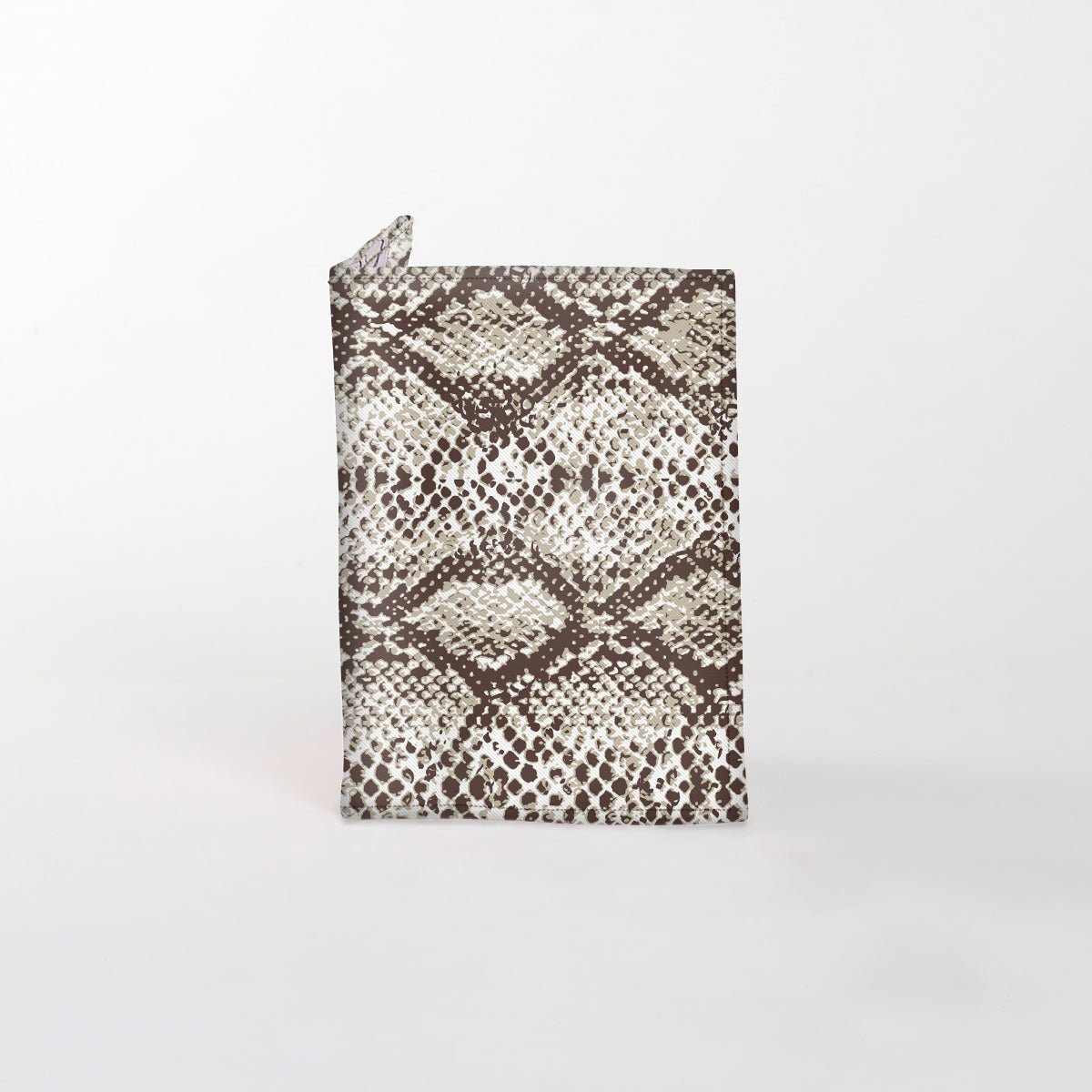 Passport Holder | Laminated Fabric Python - Moody / Chunky Zip Passport Holder by Thandana