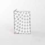 Passport Holder | Laminated Fabric Scale Away with me - Moonstruck / Chunky Zip Passport Holder by Thandana