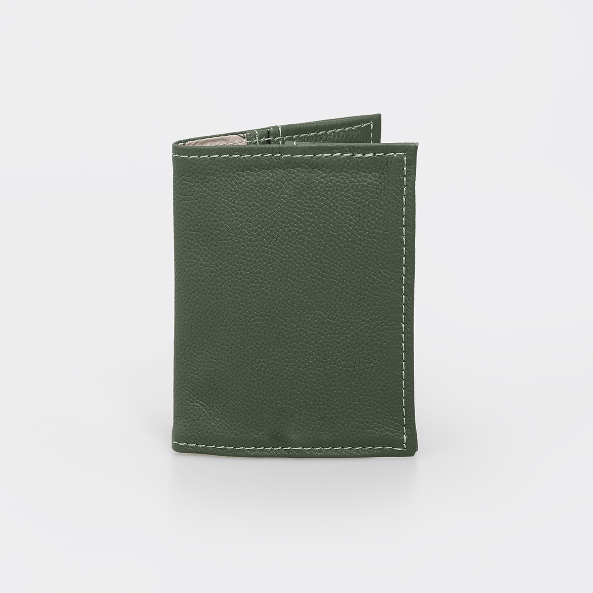 Passport Holder | Leather Basil Leather Passport Holder by Thandana