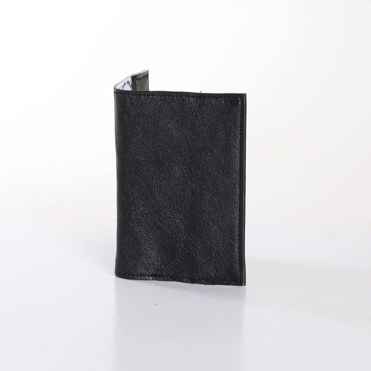 Passport Holder | Leather Black Leather Passport Holder by Thandana