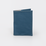 Passport Holder Leather | Corporate Aqua Leather Passport Holder by Thandana