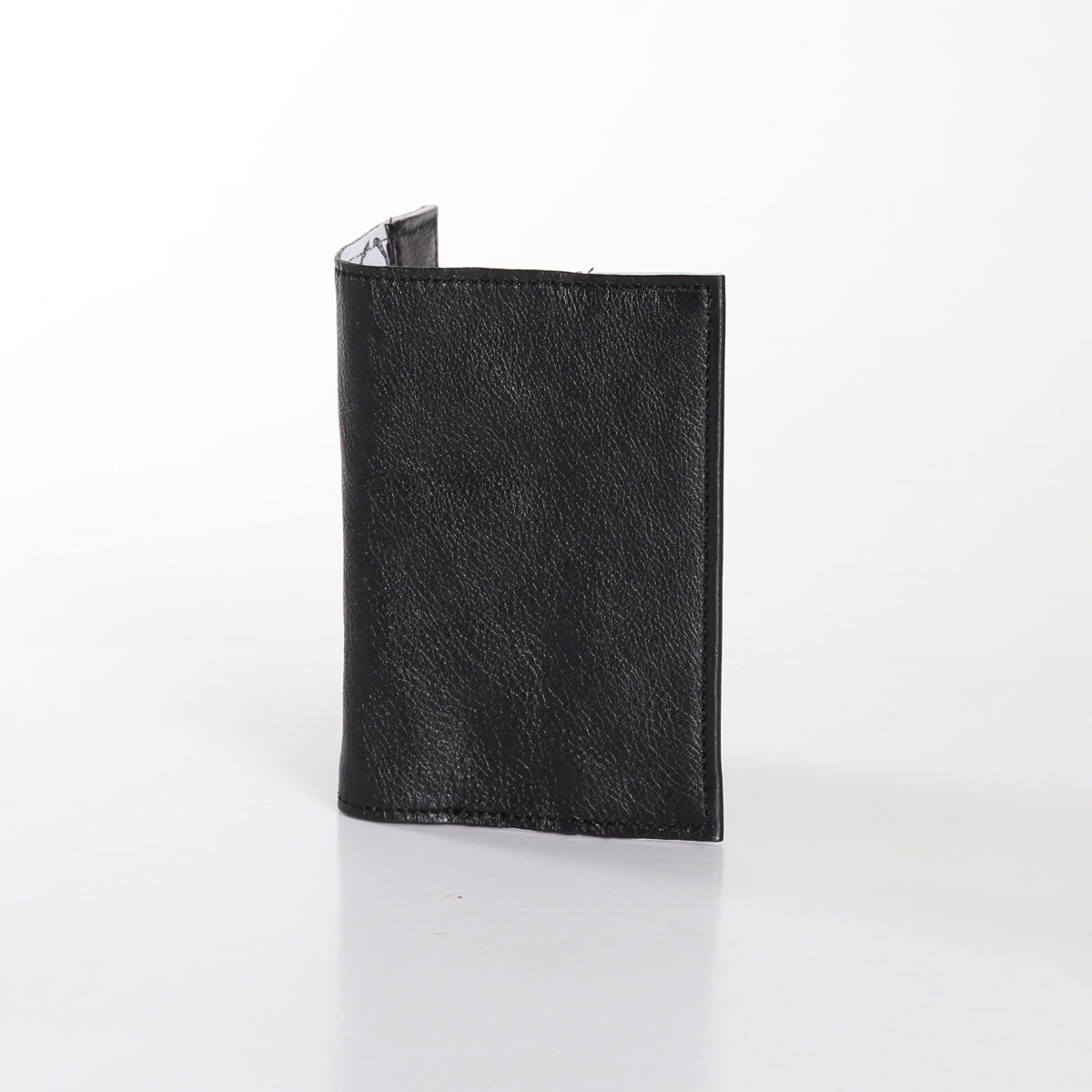 Passport Holder Leather | Corporate Black Leather Passport Holder by Thandana