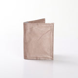 Passport Holder Leather | Corporate Champagne Leather Passport Holder by Thandana