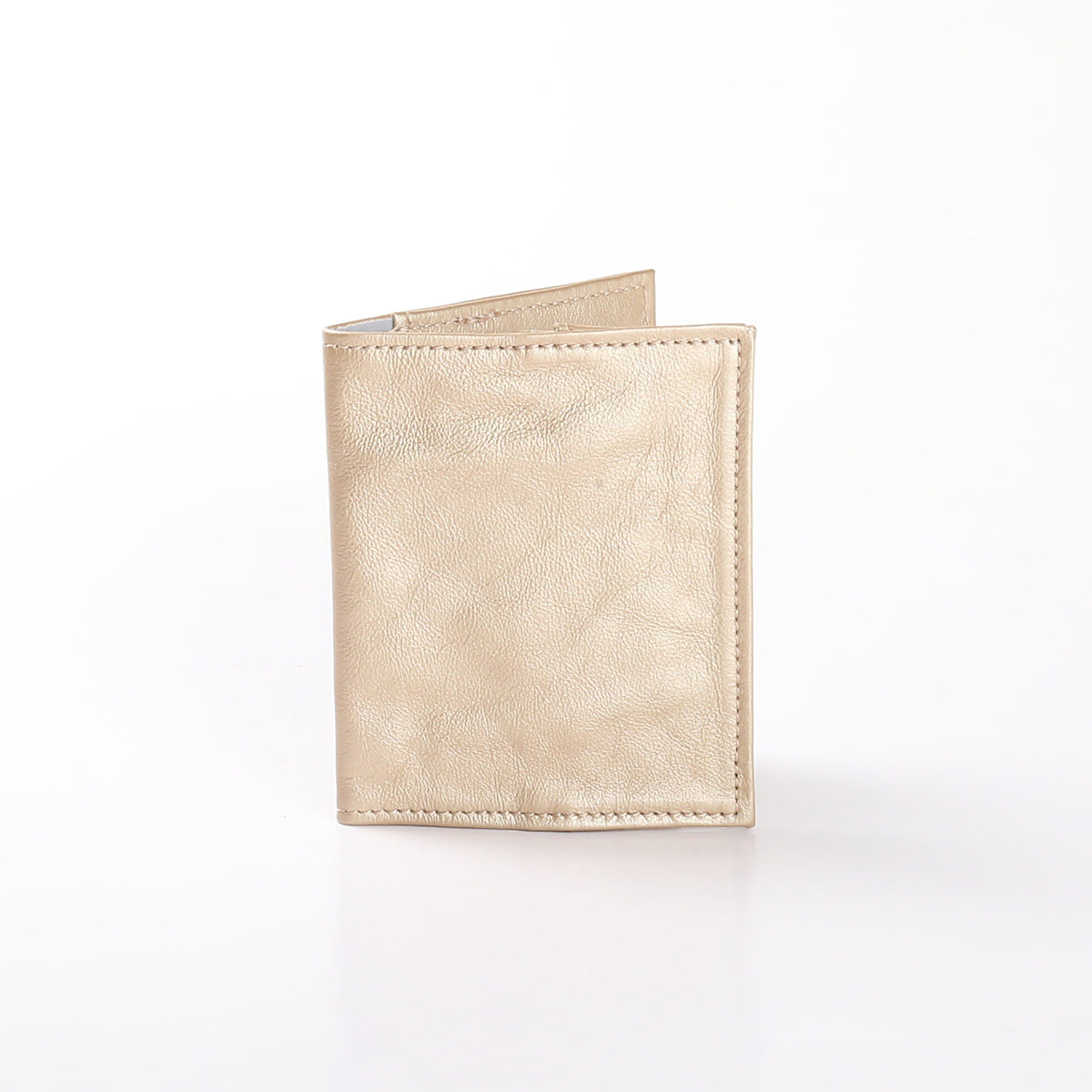 Passport Holder Leather | Corporate Gold Leather Passport Holder by Thandana