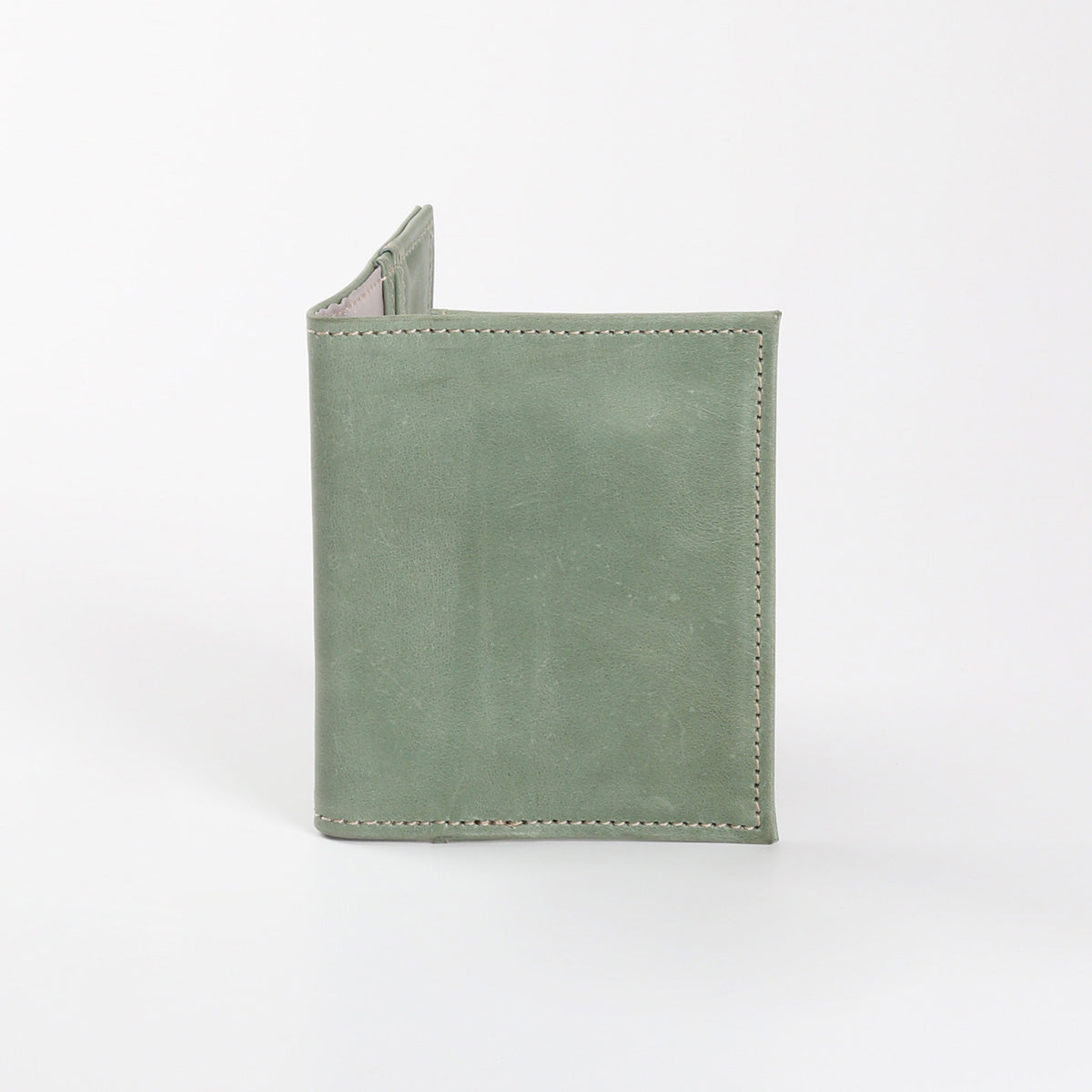 Passport Holder Leather | Corporate Green Leather Passport Holder by Thandana