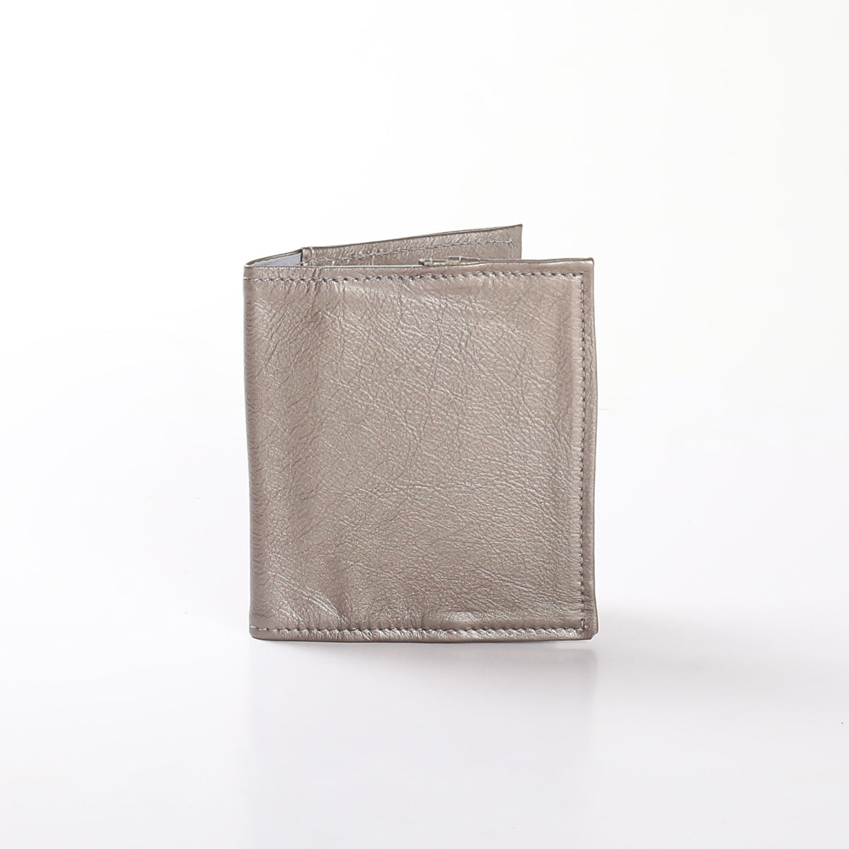 Passport Holder Leather | Corporate Pewter Leather Passport Holder by Thandana