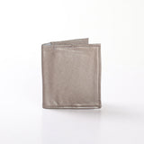 Passport Holder Leather | Corporate Pewter Leather Passport Holder by Thandana