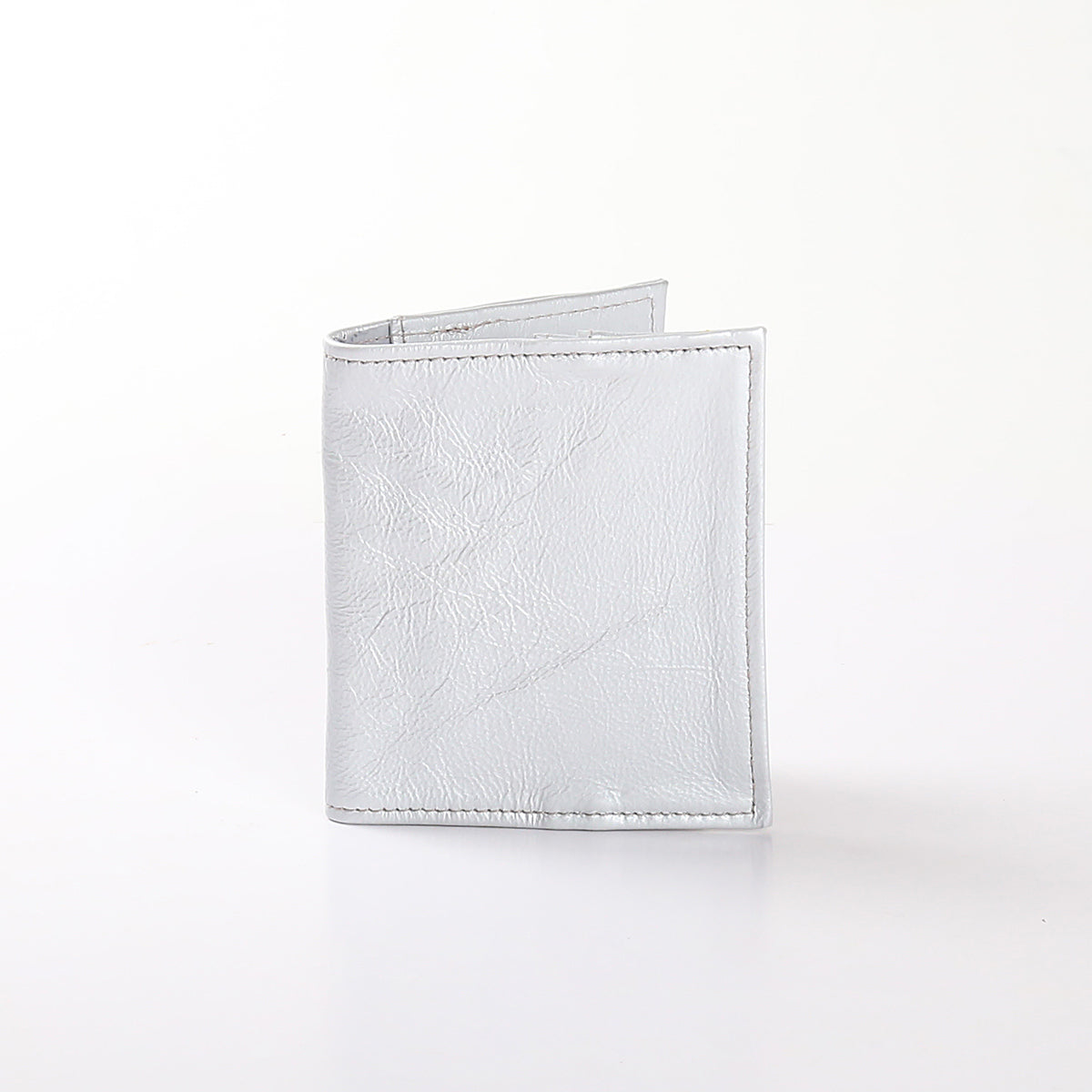 Passport Holder Leather | Corporate Silver Leather Passport Holder by Thandana