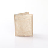 Passport Holder | Leather Gold Leather Passport Holder by Thandana