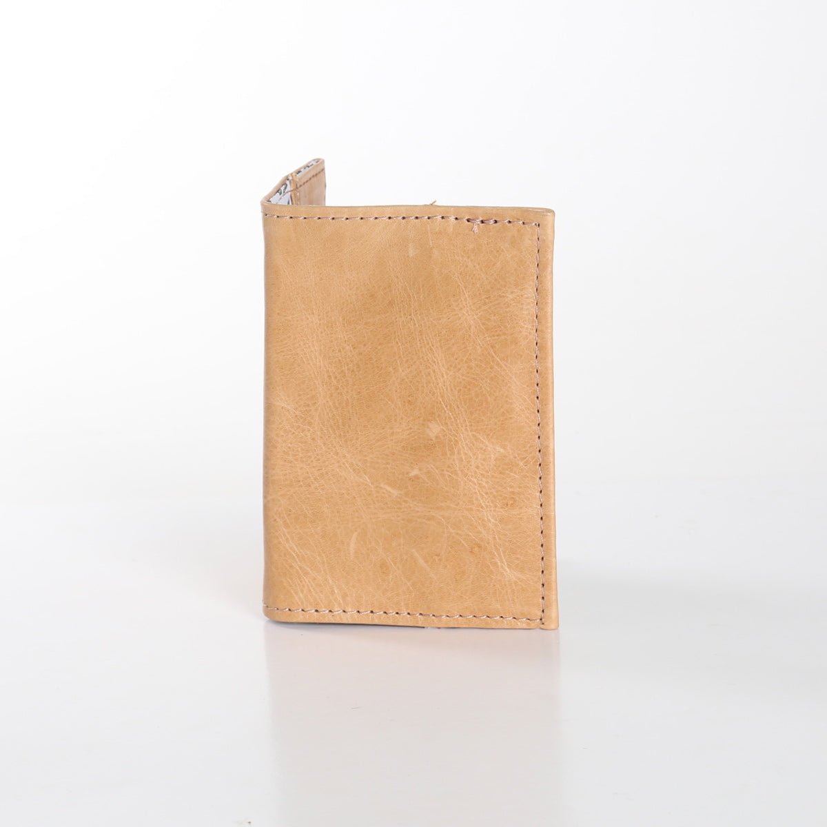 Passport Holder | Leather Hazelnut Leather Passport Holder by Thandana