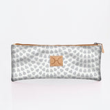 Pencil Case Triple Zip | Laminated Fabric | Corporate Scale Away with me - Moonstruck / Chunky Zip Pencil Case