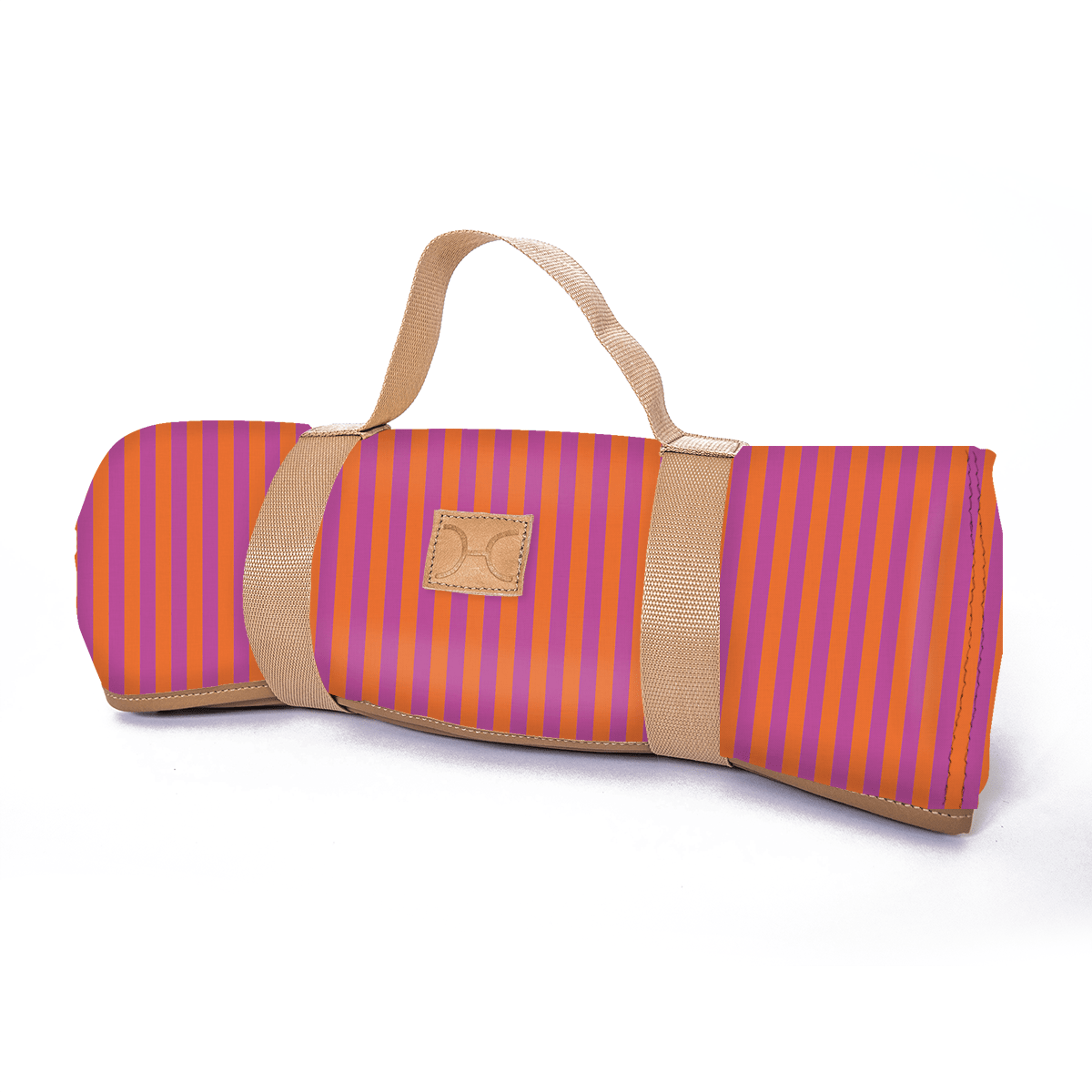 Picnic Blanket | 1.5m x 1.5m Linear - Preppy Picnic Blanket by Thandana