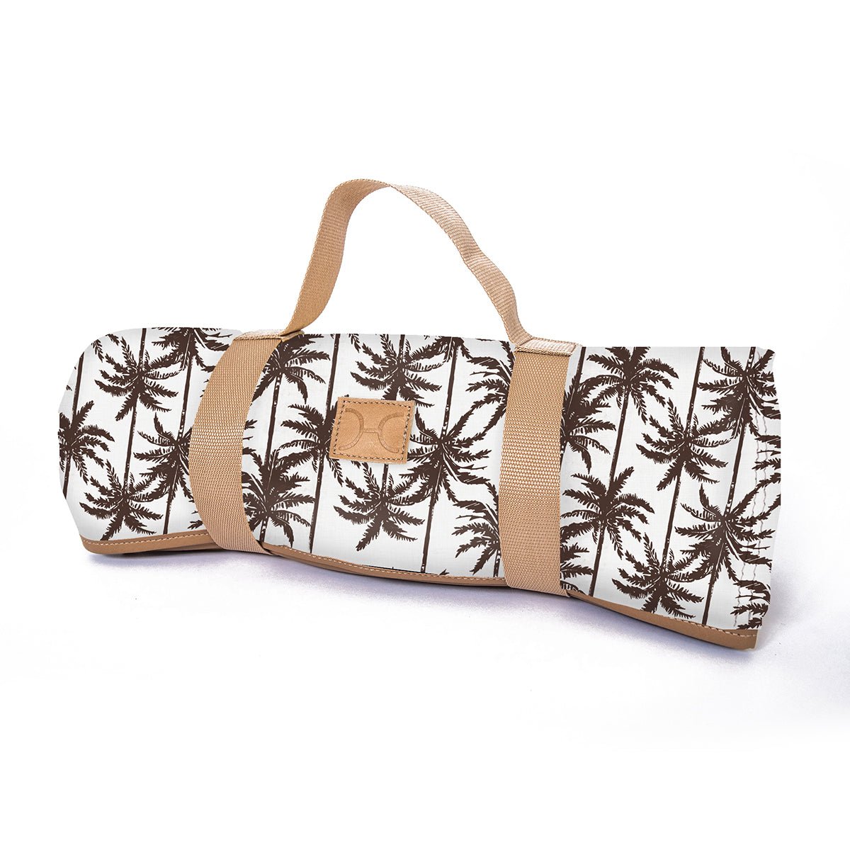 Picnic Blanket | 1.5m x 1.5m Palm - Neutral Picnic Blanket by Thandana