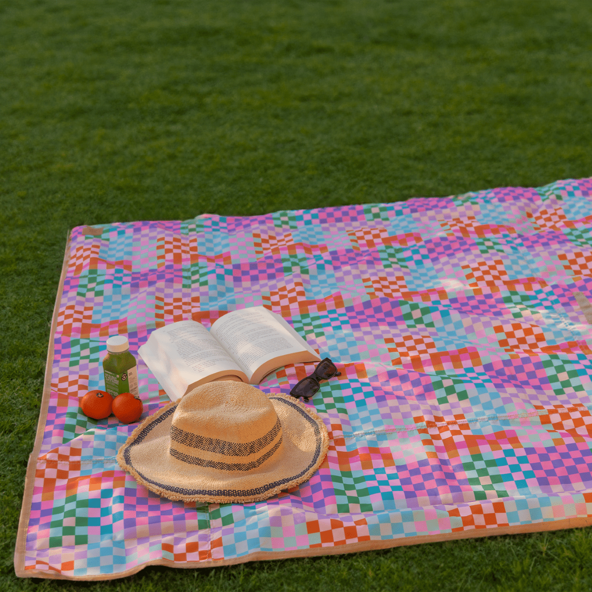 Picnic Blanket | Compact Carry 1.5m x 1.5m Picnic Blanket by Thandana