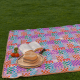 Picnic Blanket | Compact Carry 1.5m x 1.5m Picnic Blanket by Thandana