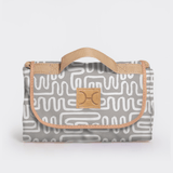 Picnic Blanket | Compact Carry 1.5m x 1.5m Geo - Moonstruck Picnic Blanket by Thandana