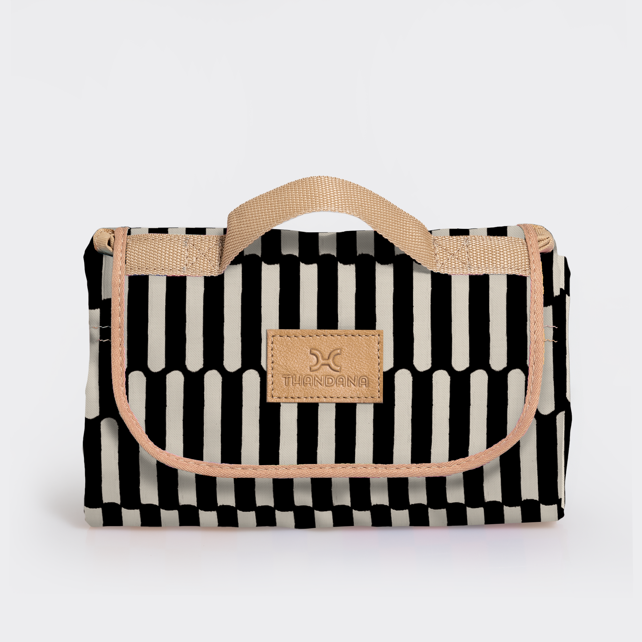 Picnic Blanket | Compact Carry 1.5m x 1.5m Indie - Pitch Picnic Blanket by Thandana