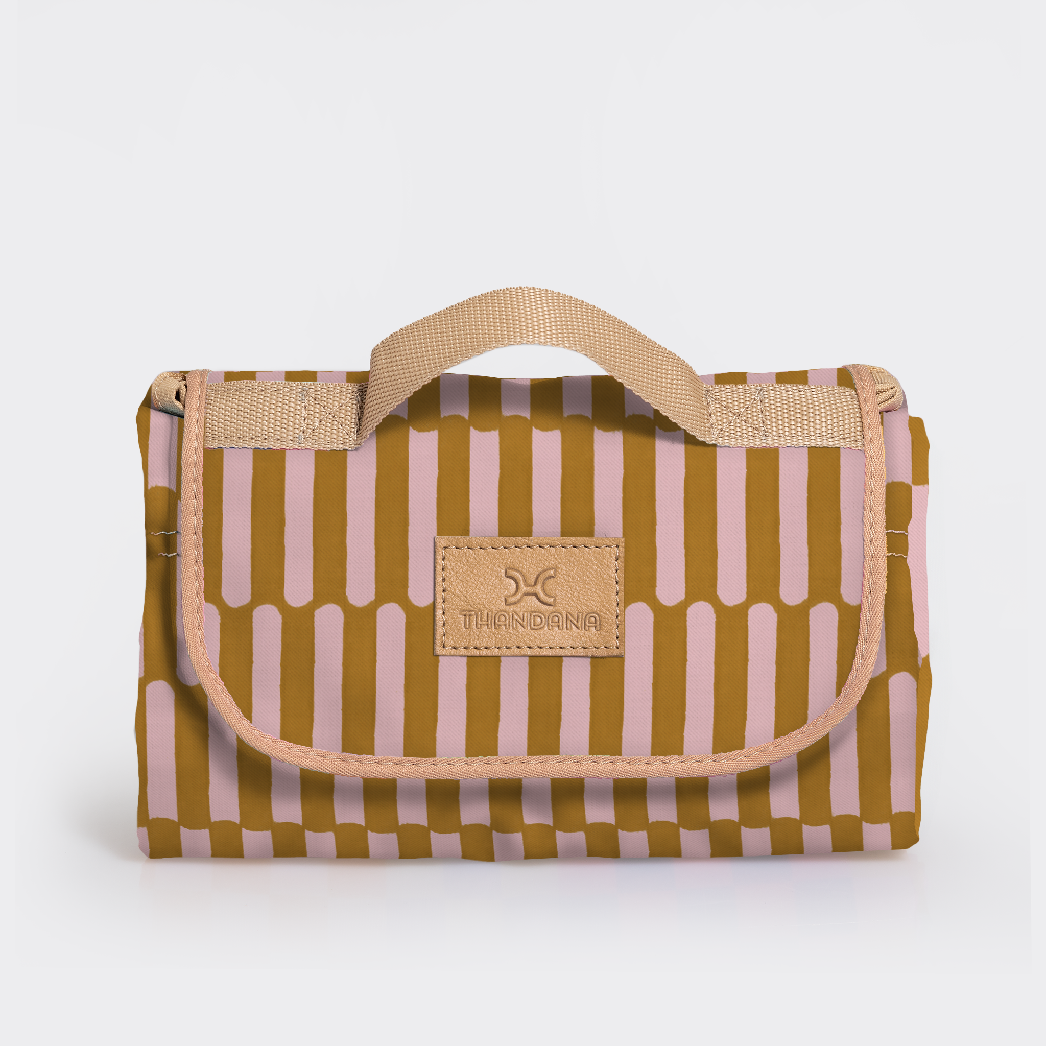 Picnic Blanket | Compact Carry 1.5m x 1.5m Indie - Sunset Picnic Blanket by Thandana