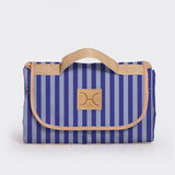 Picnic Blanket | Compact Carry 1.5m x 1.5m Linear - Jet Picnic Blanket by Thandana