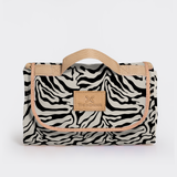 Picnic Blanket | Compact Carry 1.5m x 1.5m Nomad Stripe - Pitch Picnic Blanket by Thandana